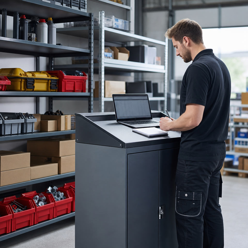 Steel Lectern Top Accessory for 800mm Wide Cabinets