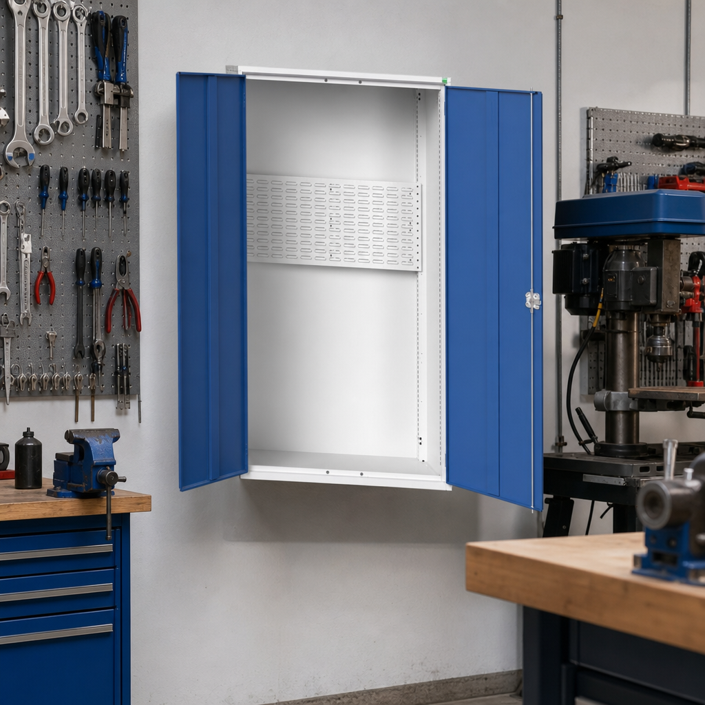 Steel Louvre Back Panel 1050 x 525mm