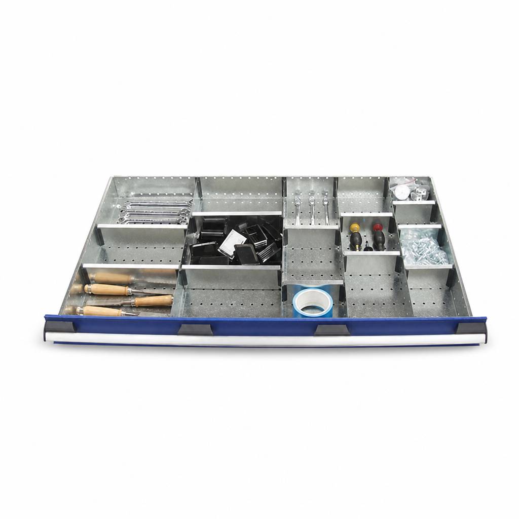 Steel Multi-Compartment Drawer Dividers for 1050mm Tool Drawers