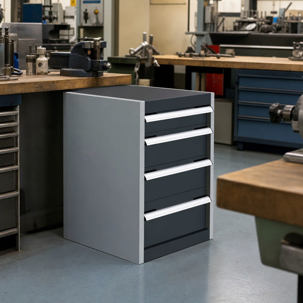 Steel Multi Drawer Tool Storage Cabinet 700 x 525 x 525mm