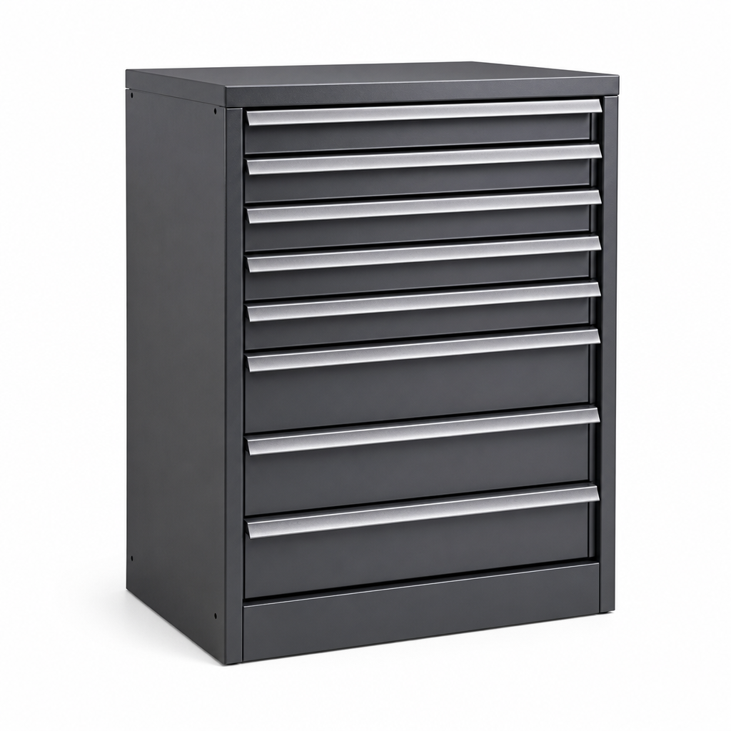 Steel Multi Drawer Tool Storage Cabinet 800x1050x550mm