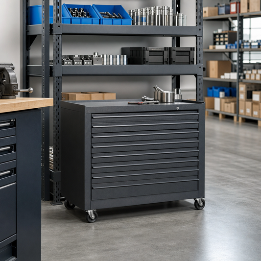 Steel Multi Drawer Tool Storage Cabinets 800x525x650mm