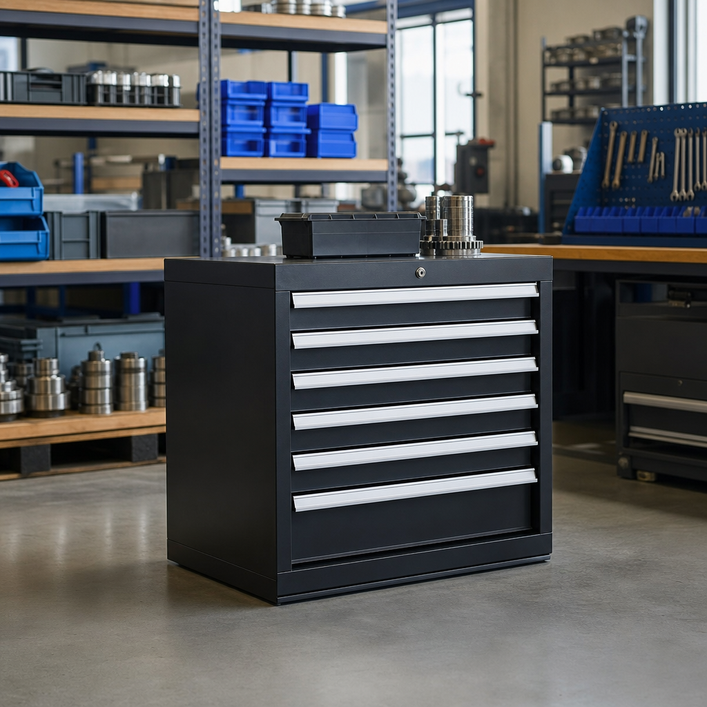 Steel Multi Drawer Tool Storage Cabinets 800x650x650mm