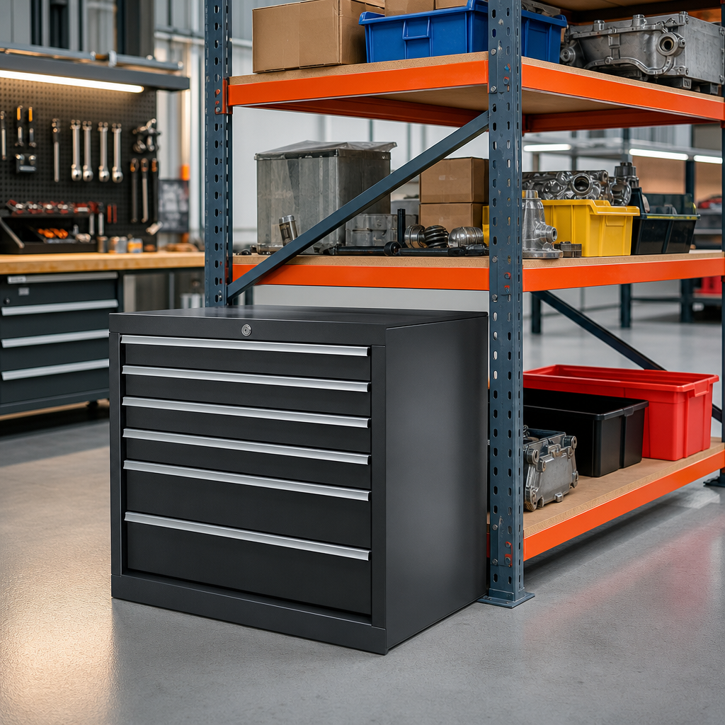 Steel Multi Drawer Tool Storage Cabinets 800x800x650mm