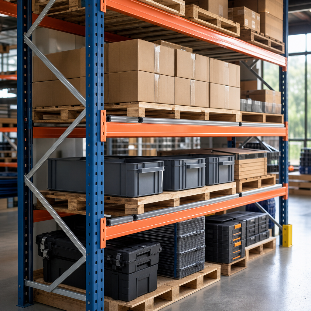 Steel Pallet Support Bars for Warehouse Racking