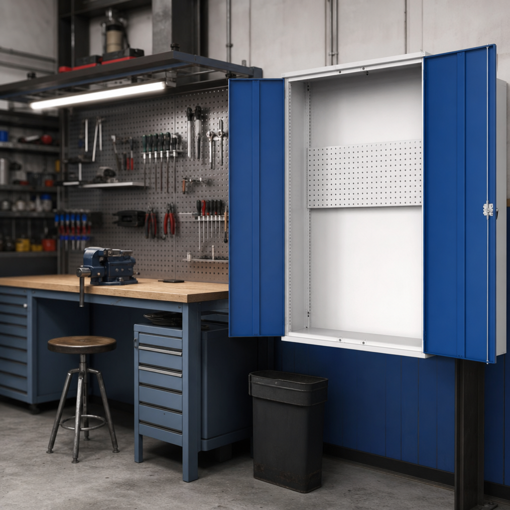 Steel Perforated Back Panel 1050 x 525mm