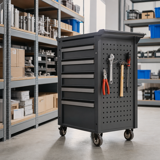 Steel Perforated Side Panel for Mobile Tool Cabinet 700 x 525mm