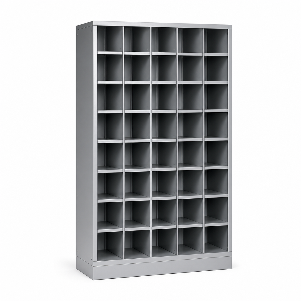 Steel Pigeon Hole Storage Cupboards with 21-60 Compartments