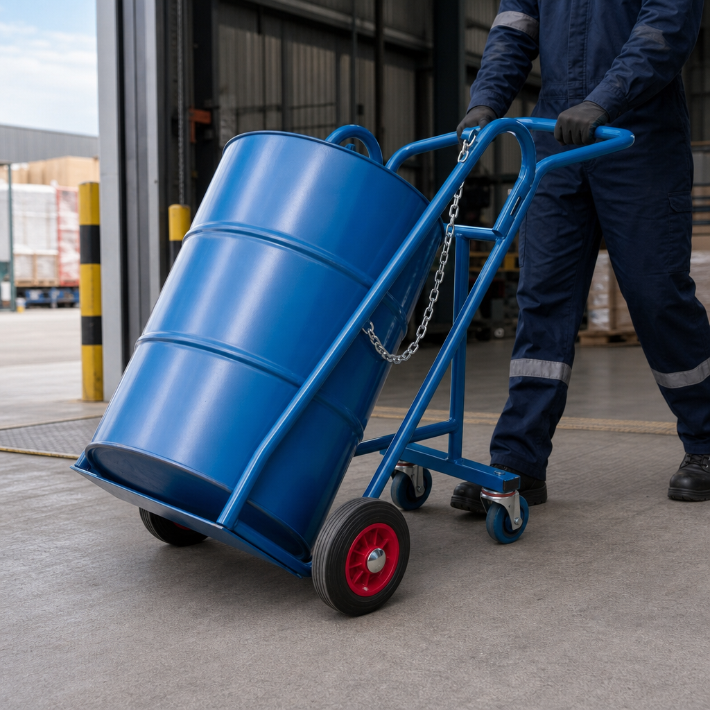 Steel Sack Truck for 380mm Diameter Barrels and Drums 150kg