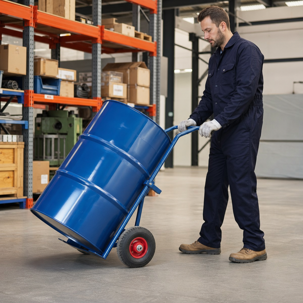Steel Sack Truck for 380mm Diameter Barrels and Drums 150kg