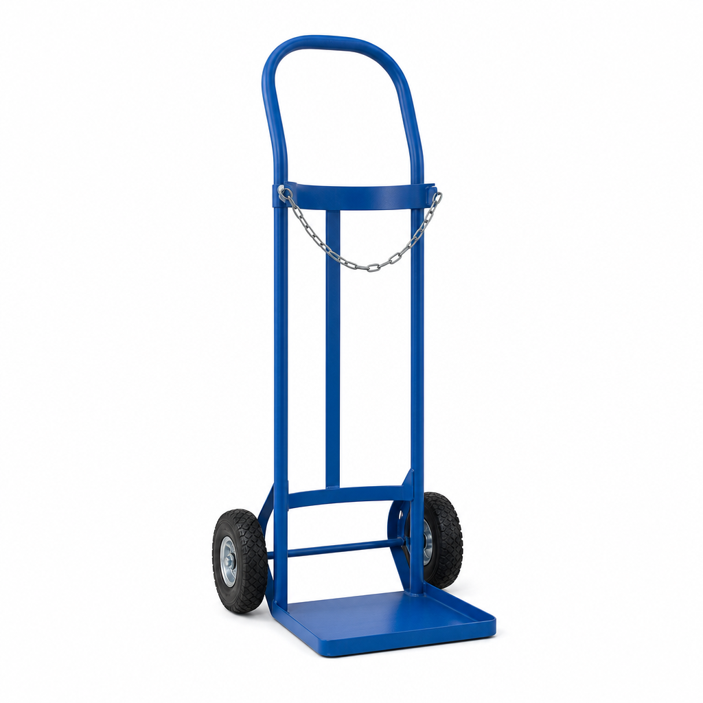Steel Sack Truck for Single Gas Cylinders 100kg Capacity