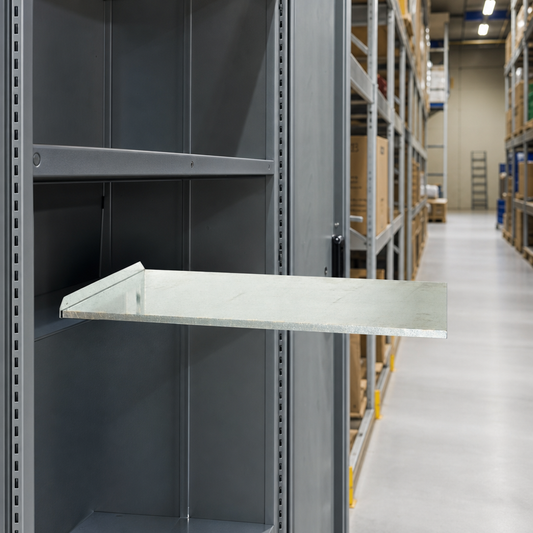 Steel Shelf Accessory for Metal Storage Cupboard 525 x 350mm
