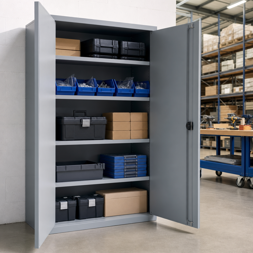 Steel Shelf Accessory for Metal Storage Cupboard 800 x 550mm