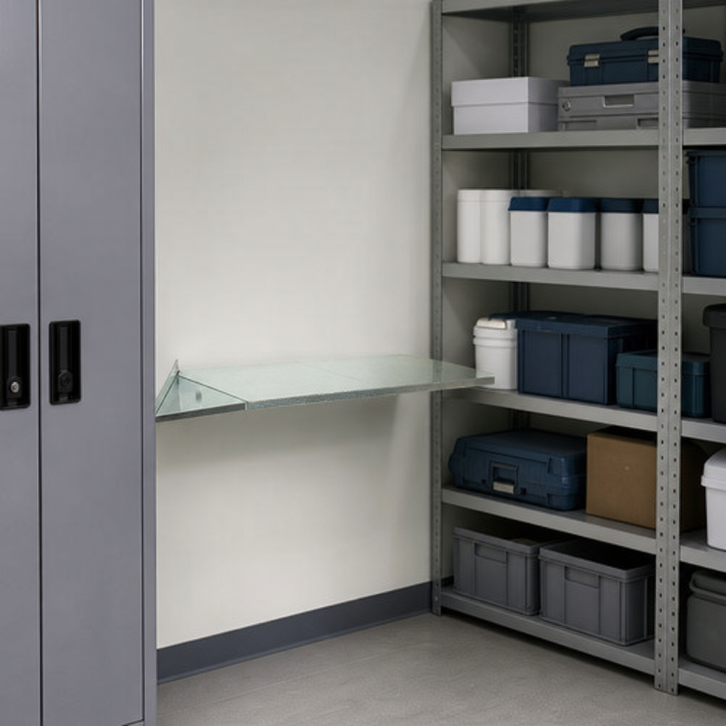 Steel Shelf Accessory for Metal Storage Cupboard 800 x 550mm