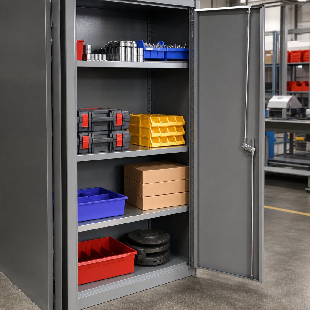 Steel Shelf Accessory for Metal Storage Cupboards 525 x 550mm