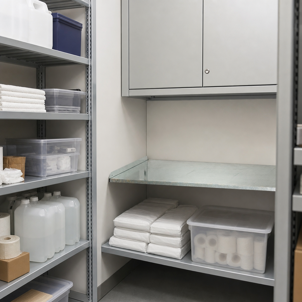 Steel Shelf for Metal Storage Cupboard 1050 x 350mm