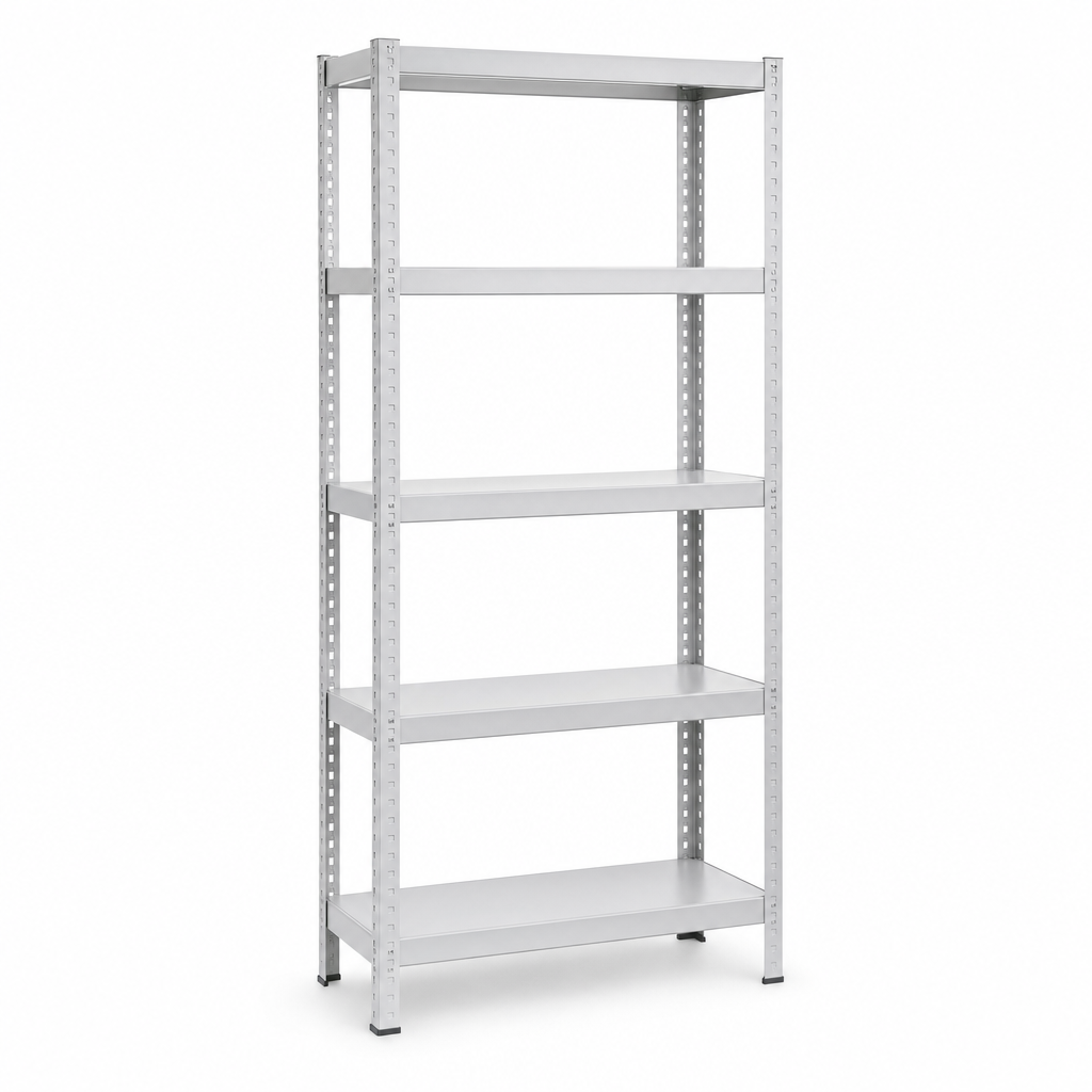 Steel Shelving Bay Bundle 1800h x 450d with 5 Shelves