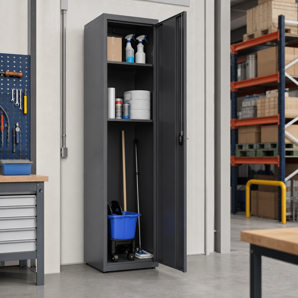 Steel Single Compartment Maintenance Cabinet to Assemble