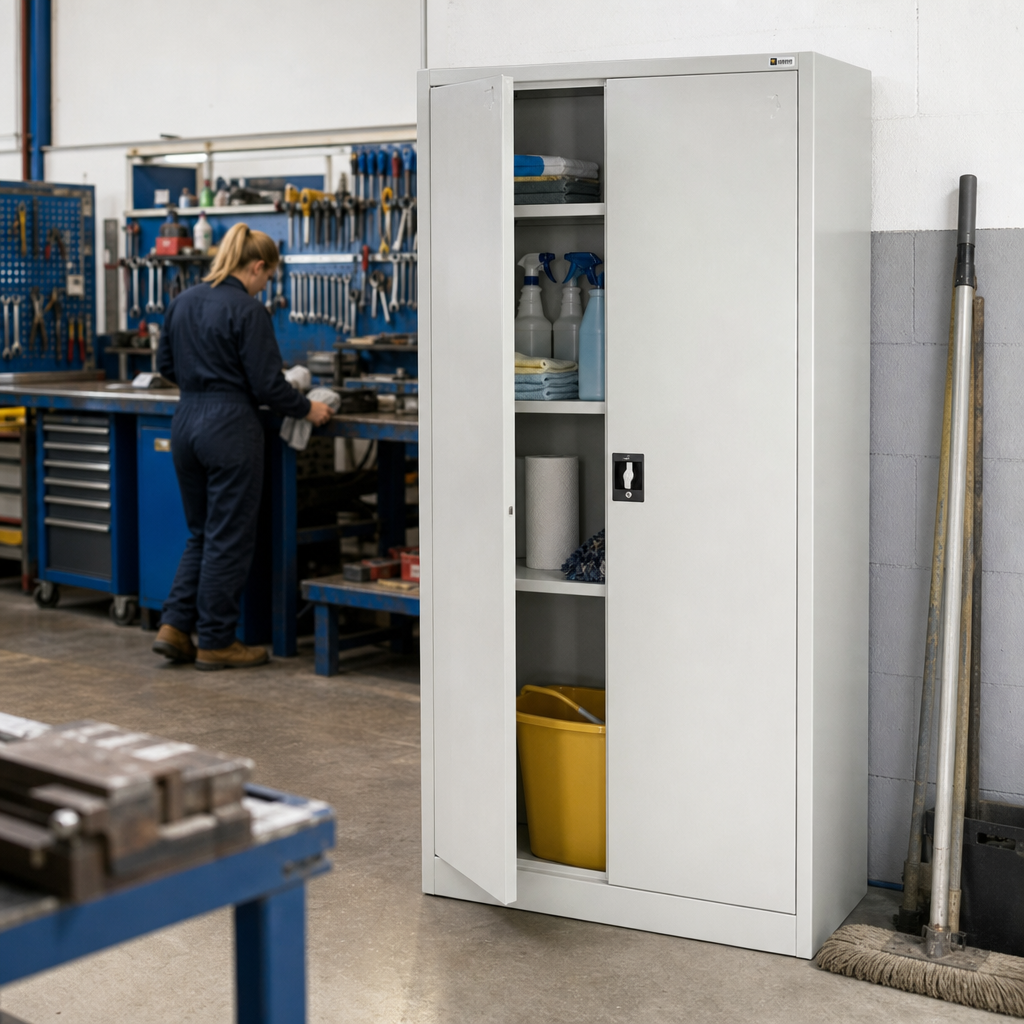 Steel Single Compartment Maintenance Cabinet to Assemble
