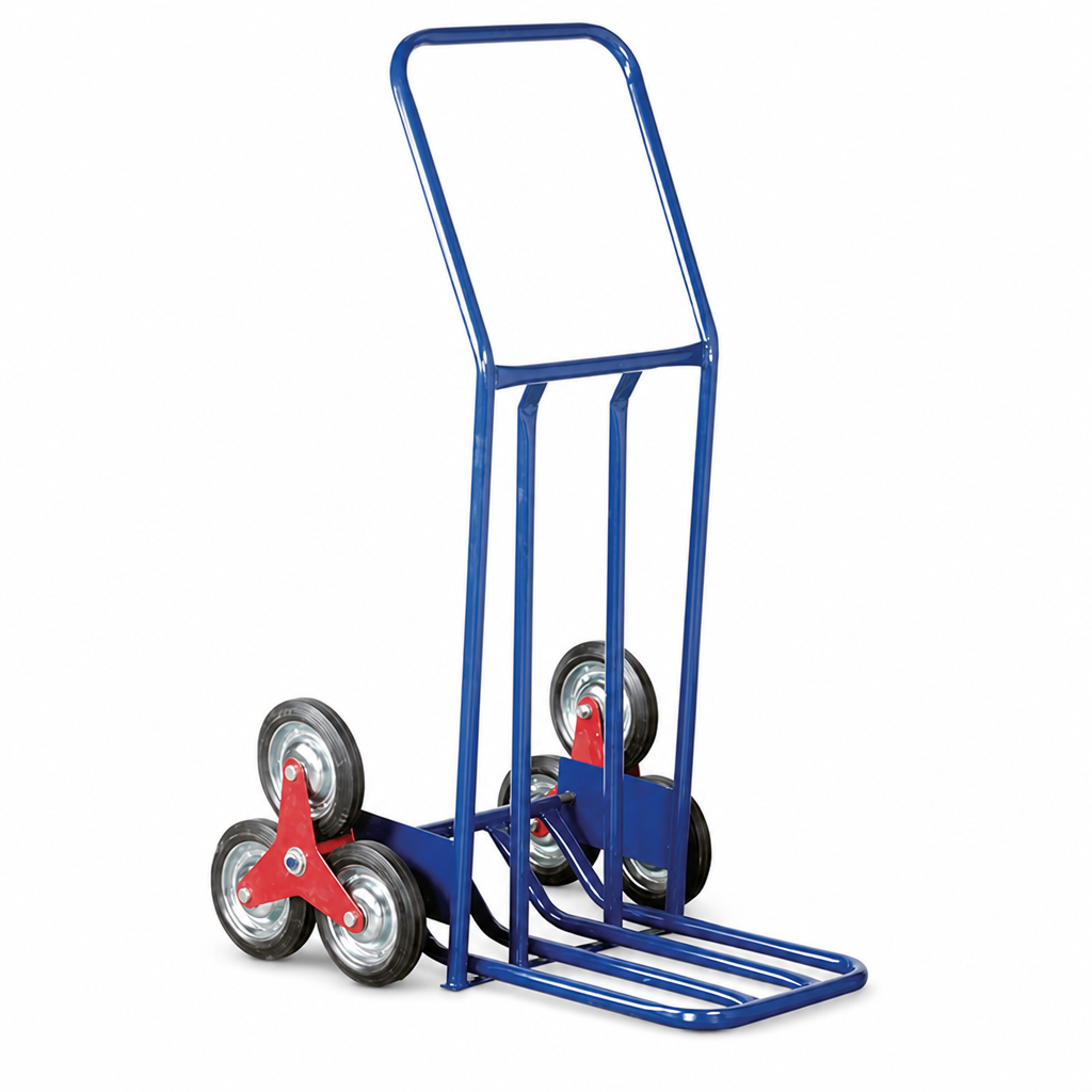 Steel Three Wheeled Folding Stair Climber Sack Truck 120kg