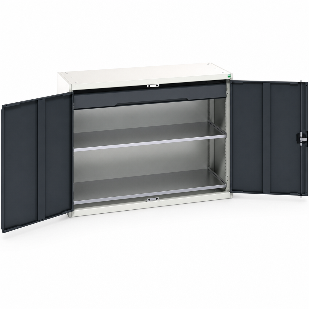 Steel Tool Cupboards with Shelves and Drawers 1000x1300x550mm