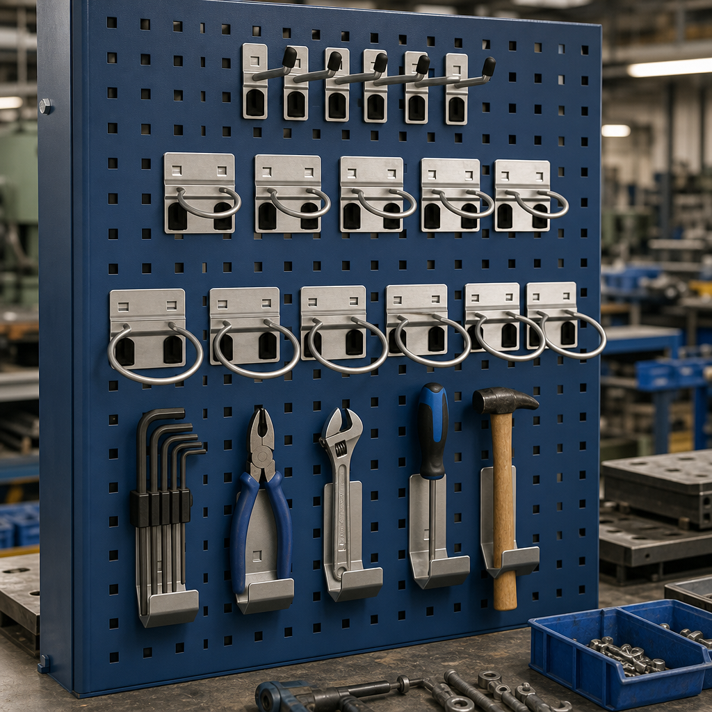 Steel Tool Storage Hook Kit with 21 Hooks
