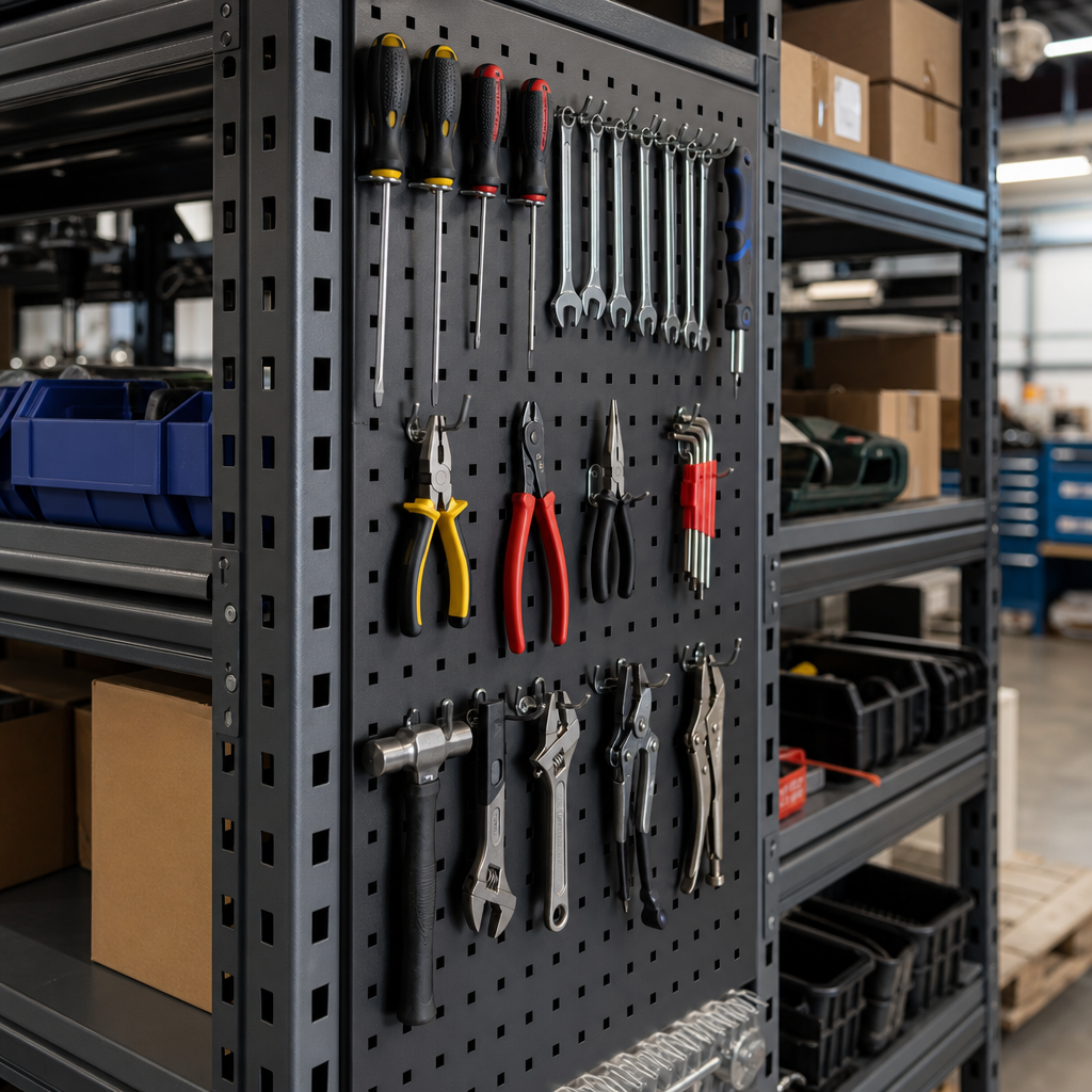Steel Tool Storage Hook Kit with 25 Hooks