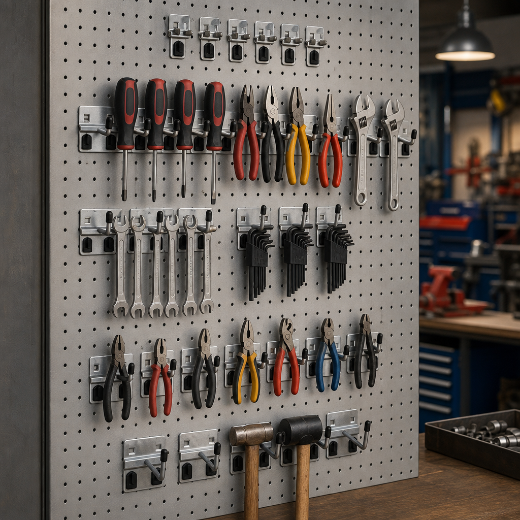 Steel Tool Storage Hook Kit with 25 Hooks