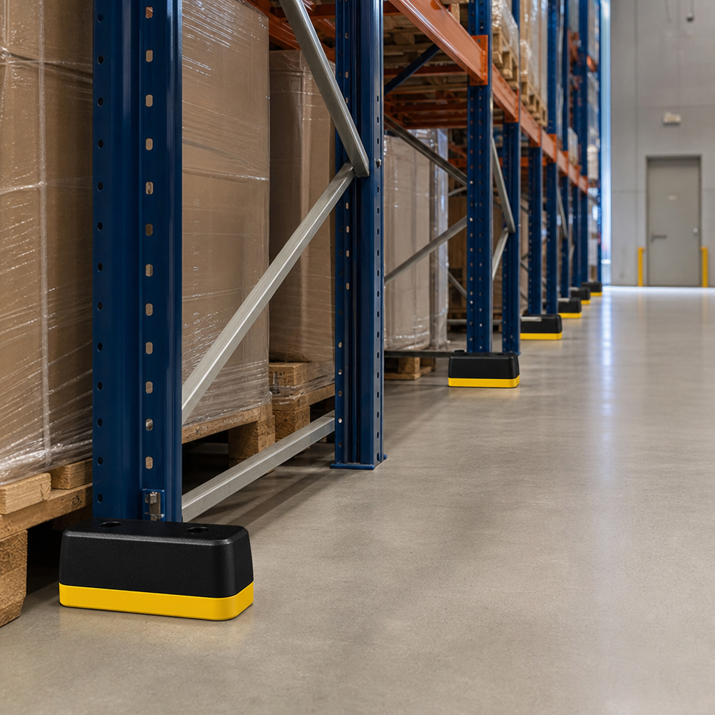 Step Guard Impact Protection Kerb for Racking and Pedestrian Areas