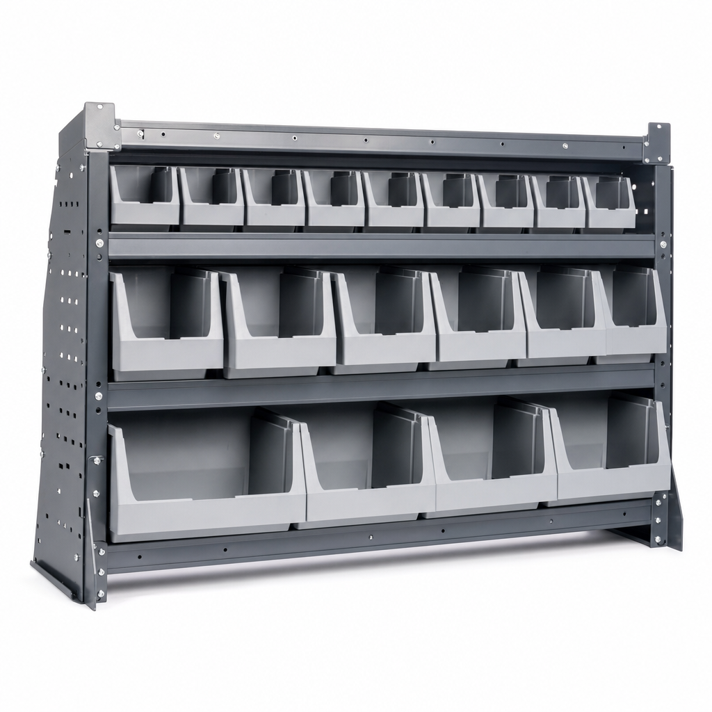 Storage Bin Set for 1250mm Long Van Racking