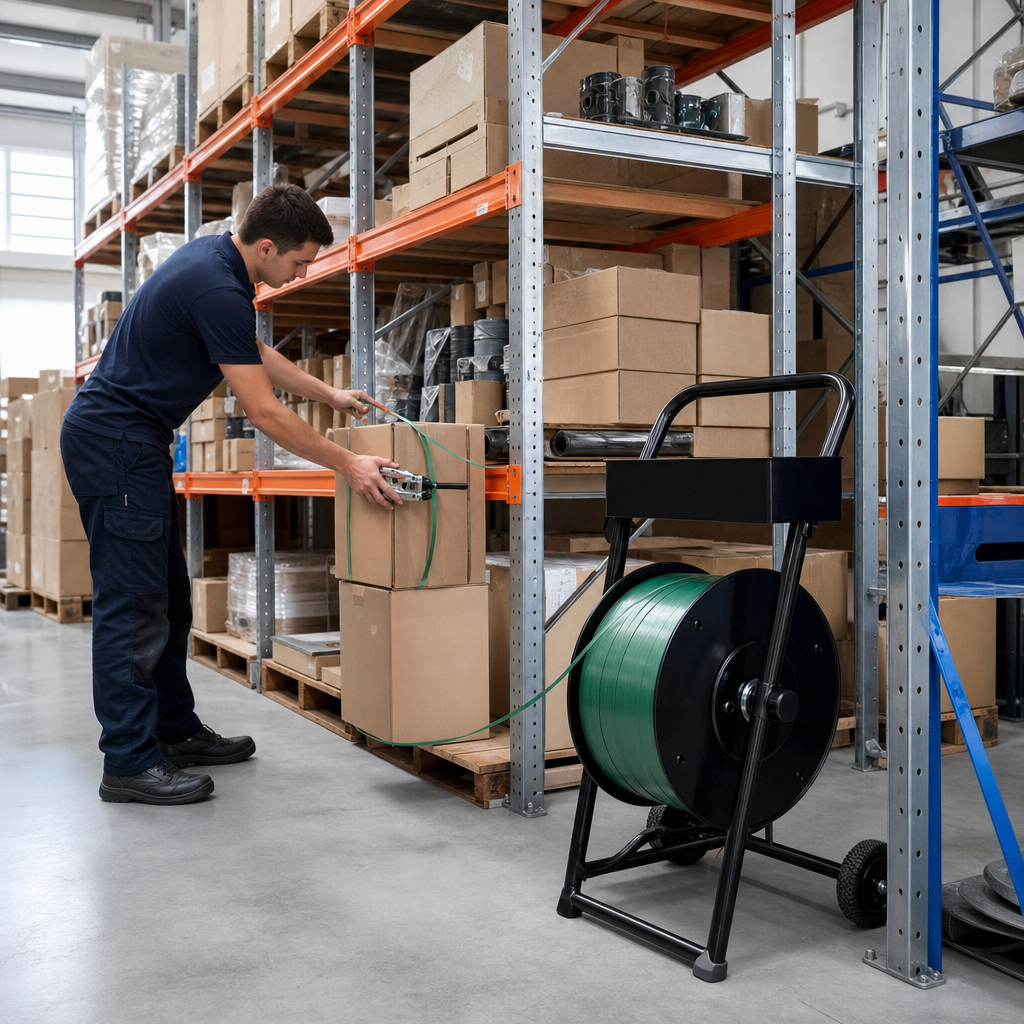 Strapping Trolley Dispenser for Polyester Strapping