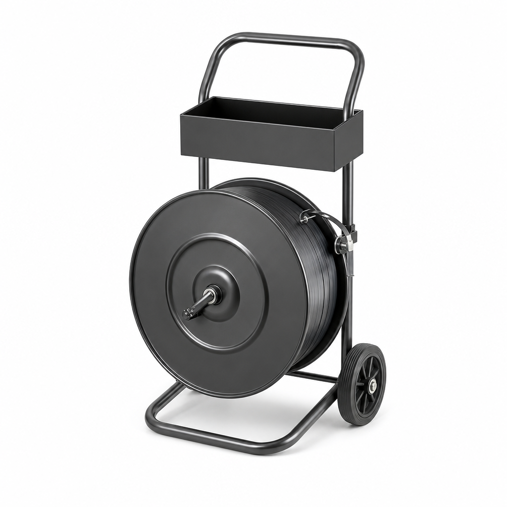 Strapping Trolley Dispenser for Steel Strapping Reels