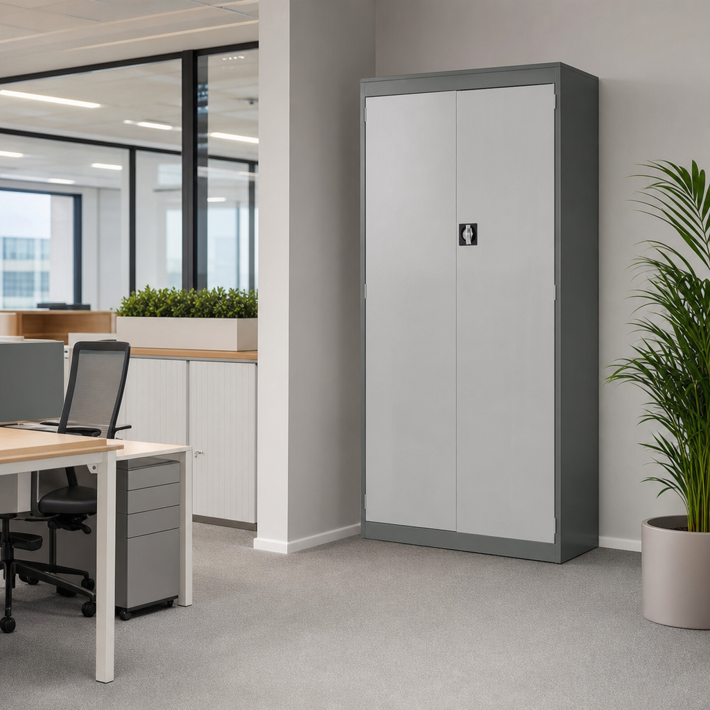 Strong Lockable Double Door Metal Cupboards