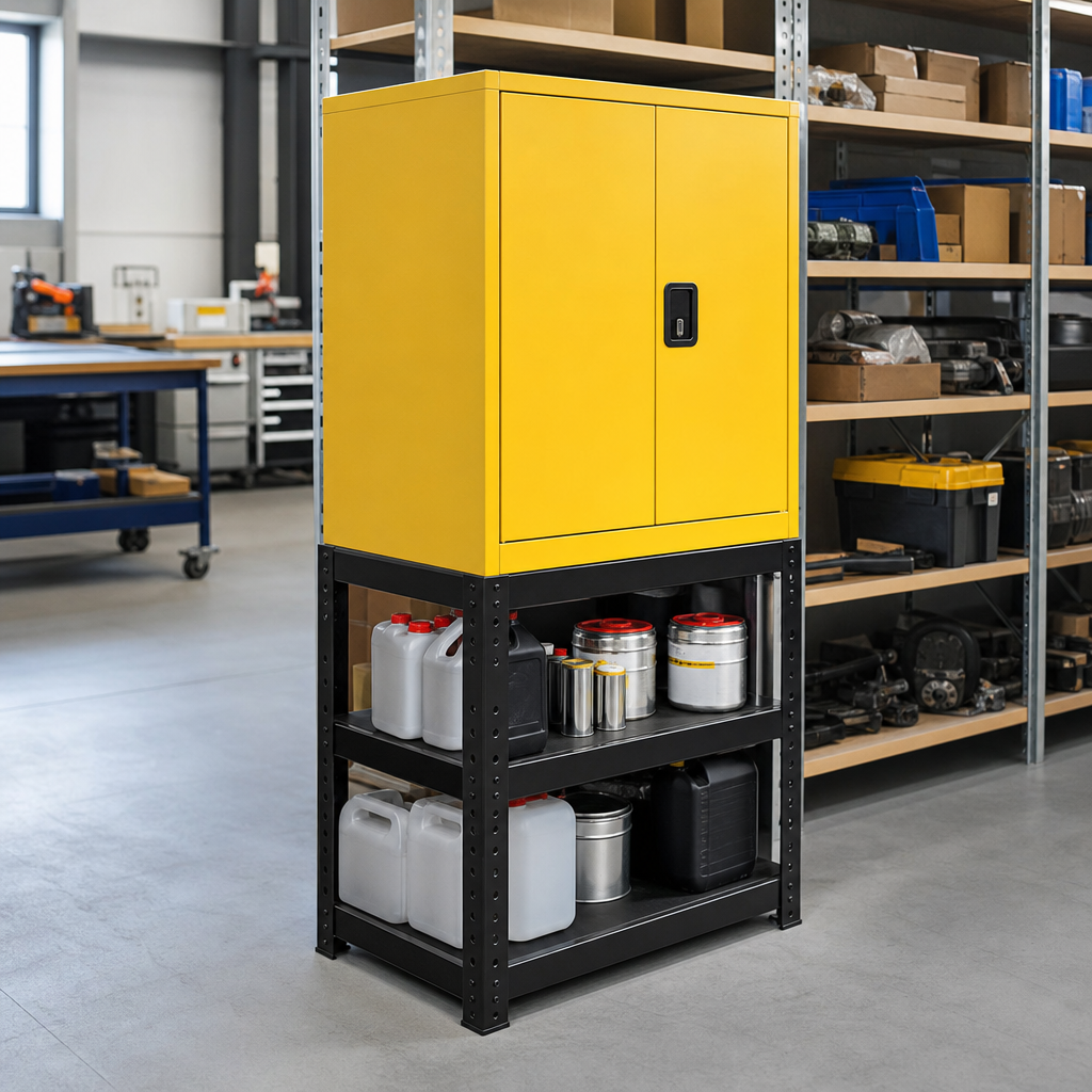 Support Stand for Flammable COSHH Cabinet 915 x 459mm