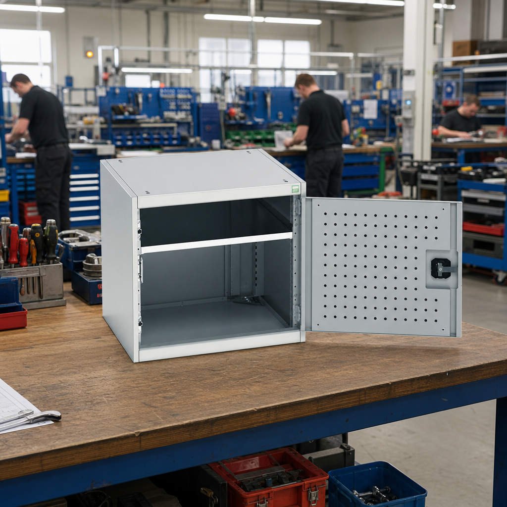 Suspended Tool Cabinets for Cantilever and Framework Workbenches