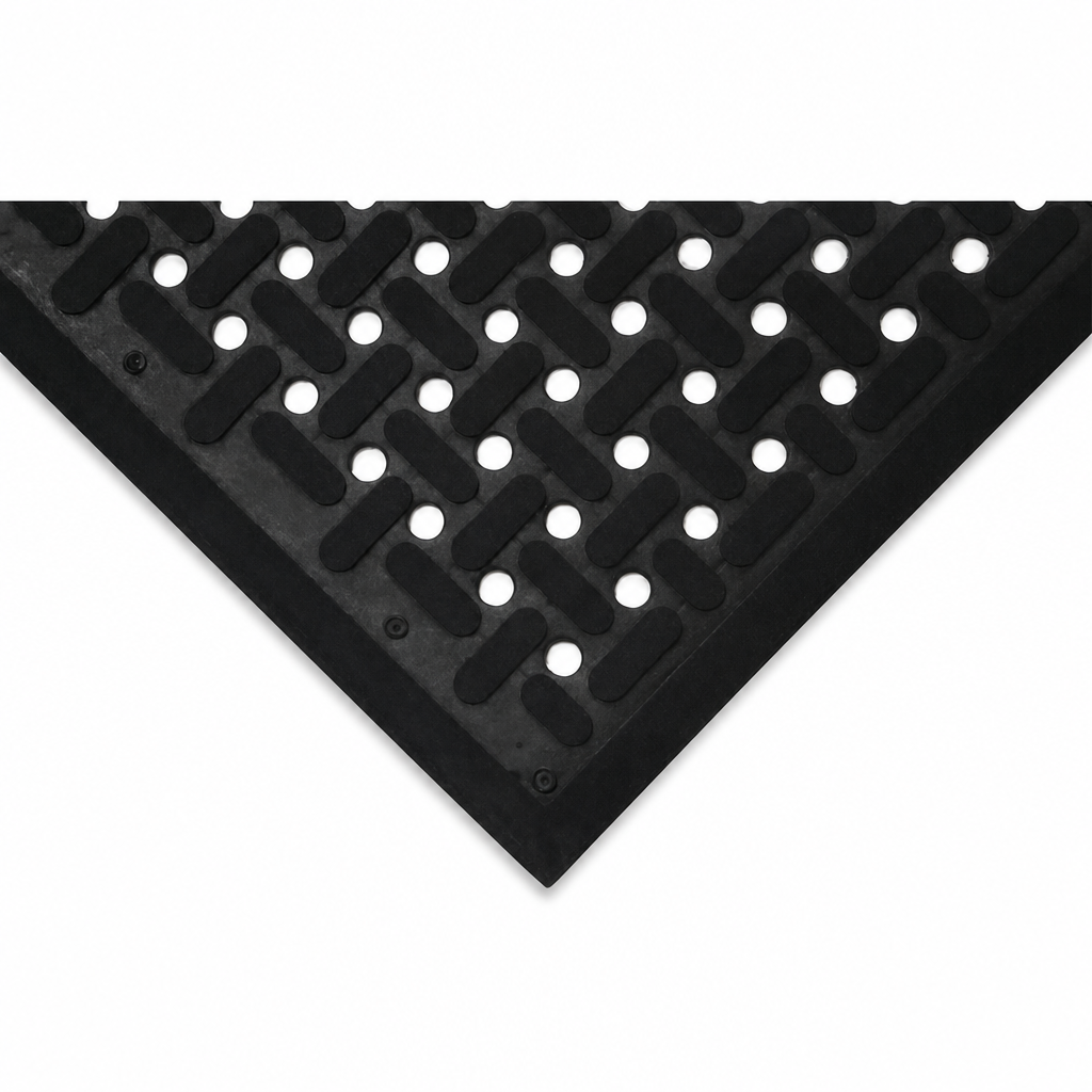 Swarf and Oil Resistant Anti-Slip Workstation Safety Mat