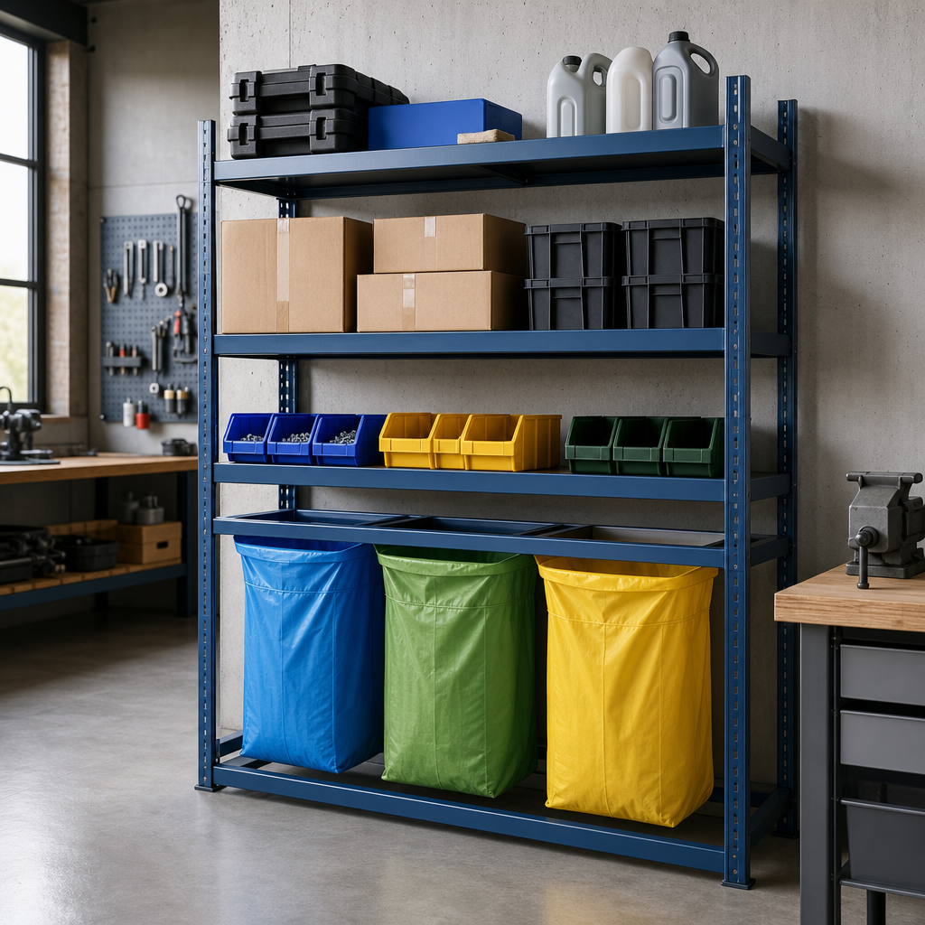 Symbol-Only Warehouse Racking Recycling Bags