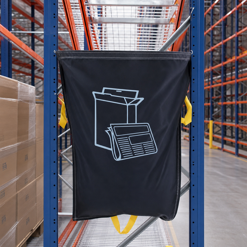 Symbol-Only Warehouse Racking Recycling Bags