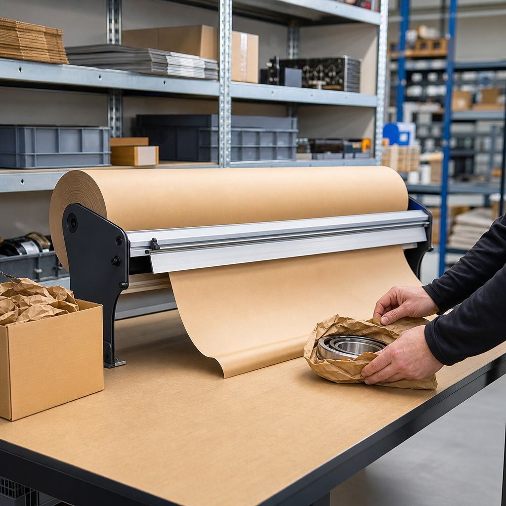 Tabletop Horizontal Roll Dispenser and Cutter