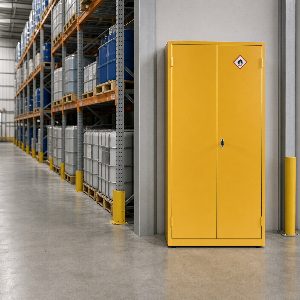 Tall COSHH Flammable Storage Cabinet 1815 x 915mm