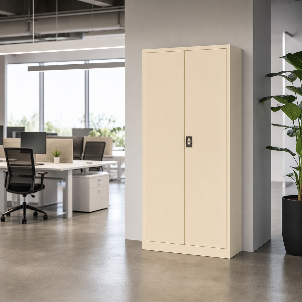 Tall Economy Metal Cupboards 1950mm High