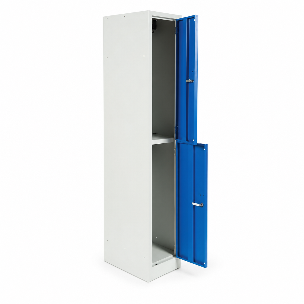 Tall Metal Storage Lockers with 2 Doors – 1800mm High