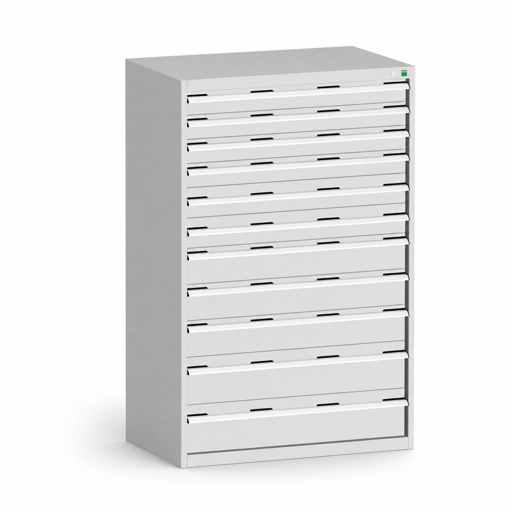 Tall Multi Drawer Tool Storage Cabinet 1600x1050x750mm