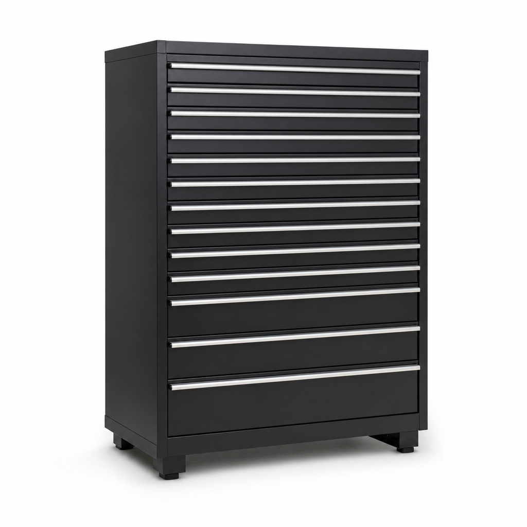 Tall Multi Drawer Tool Storage Cabinet 1600x1300x650mm