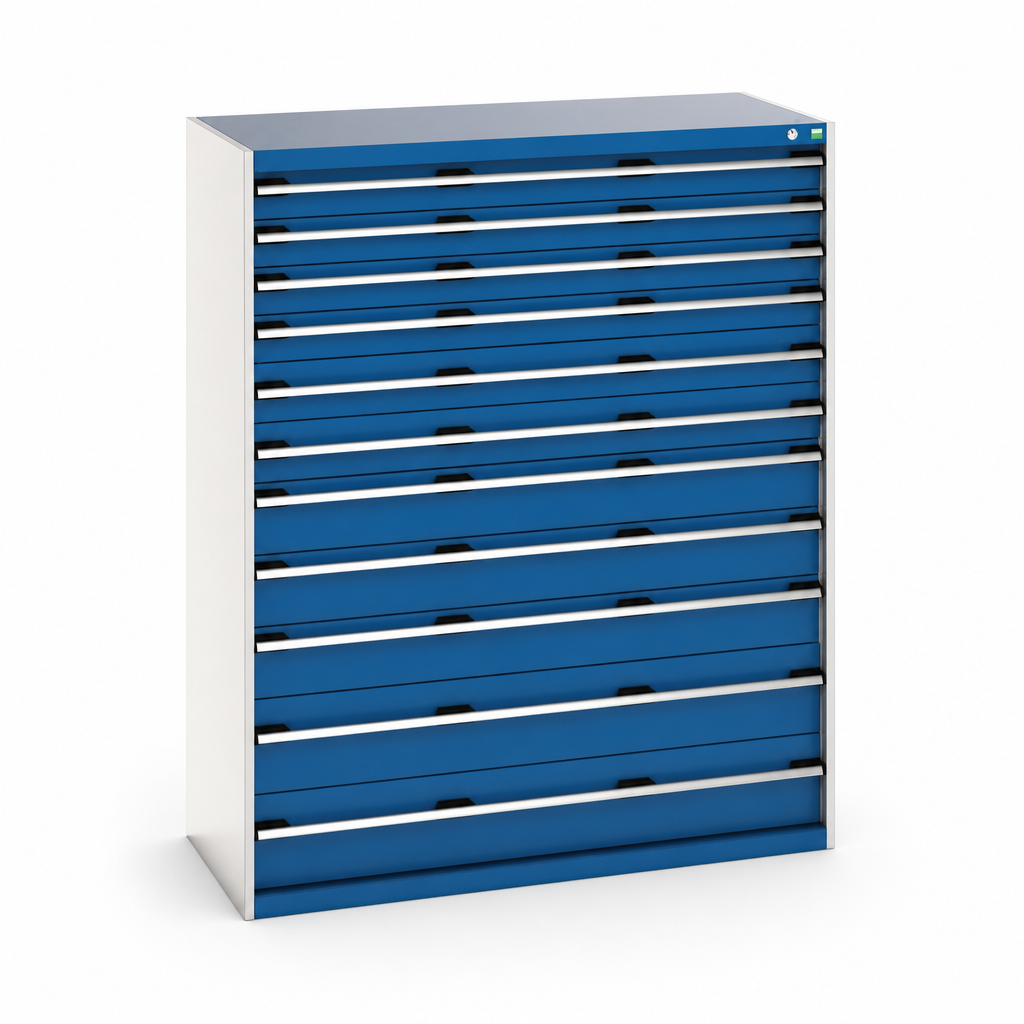 Tall Multi Drawer Tool Storage Cabinet 1600x1300x650mm