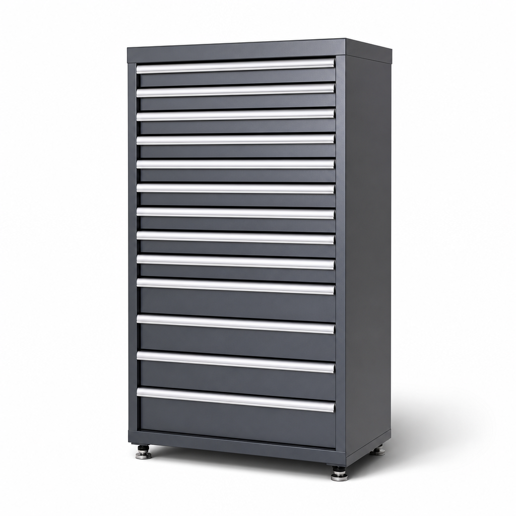 Tall Multi Drawer Tool Storage Cabinets 1600x1050x650mm