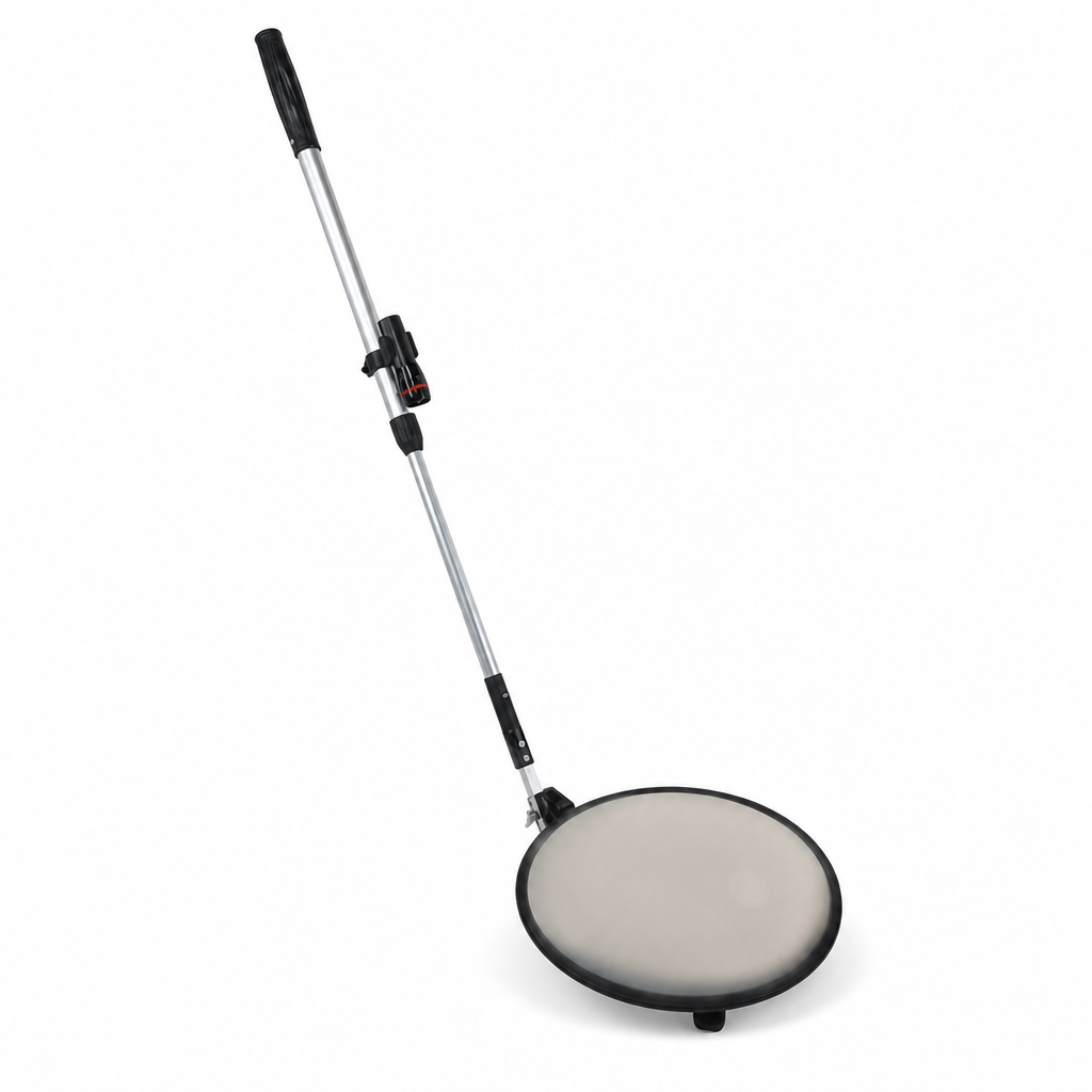 Telescopic Vehicle Inspection Mirror with LED Light