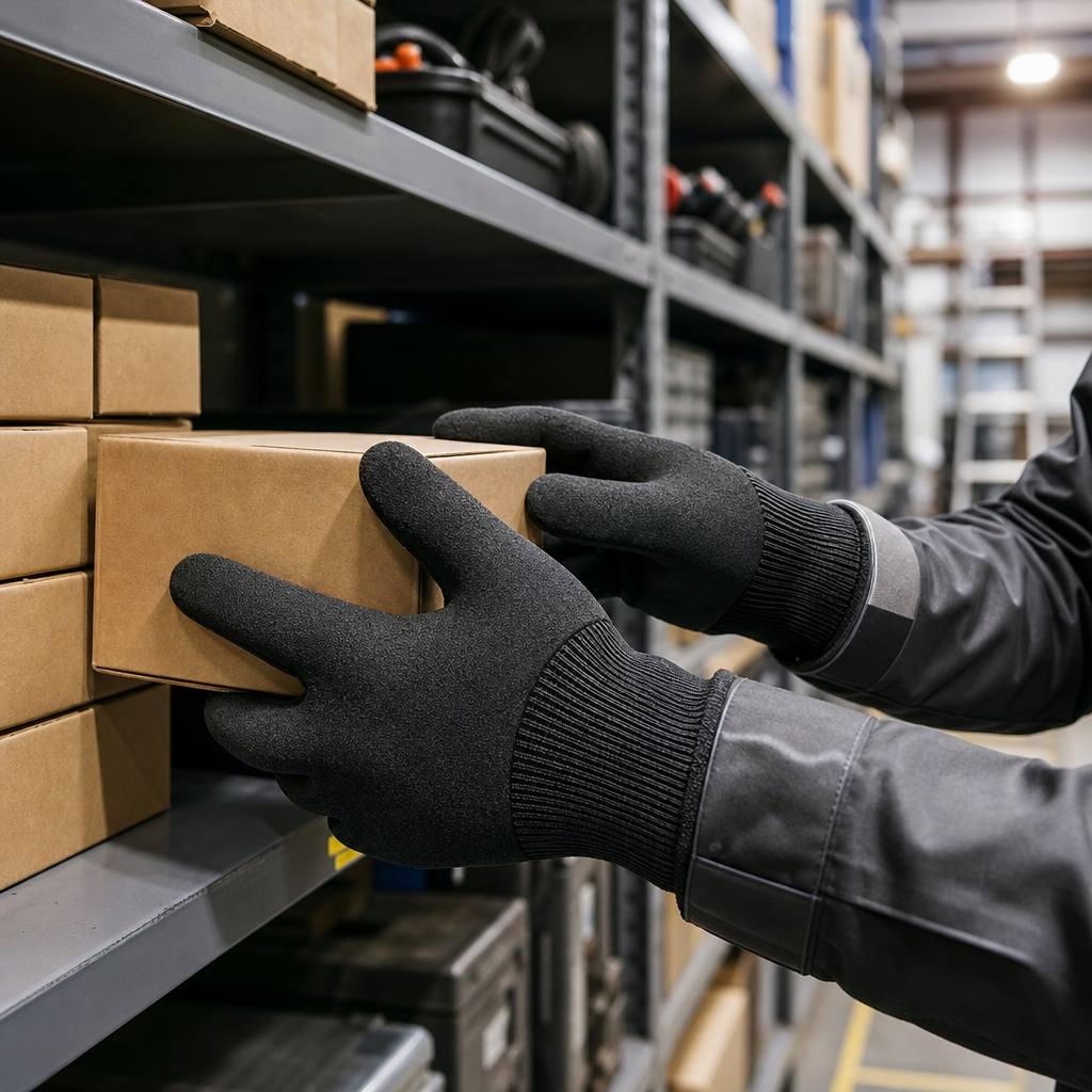Thermal Fleece Work Gloves Size 10