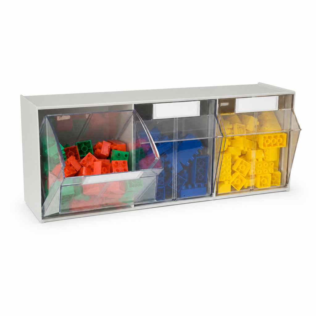 Tilt Drawer Small Parts Storage Bins
