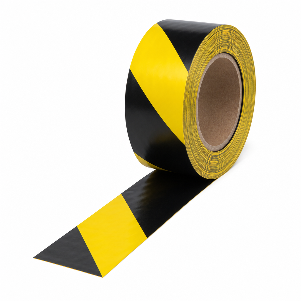 Tough Polythene Safety Barrier Tape for Hazardous Areas